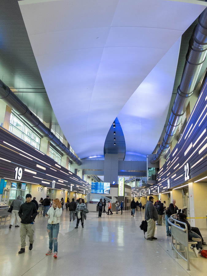 Browsing the new terminal